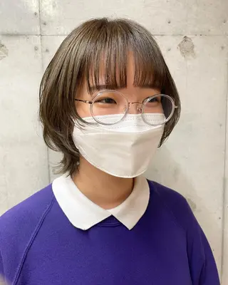 ショート カラー 女性に人気♪ はやしほのかのヘアスタイル