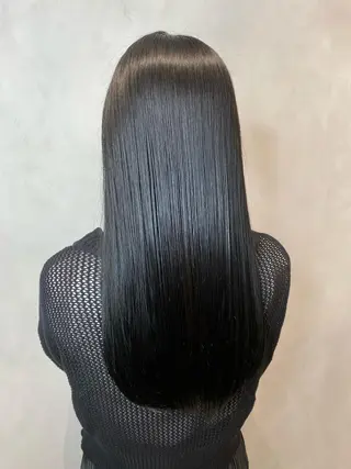 ロング 吹田 駿 髪質改善縮毛矯正のヘアスタイル