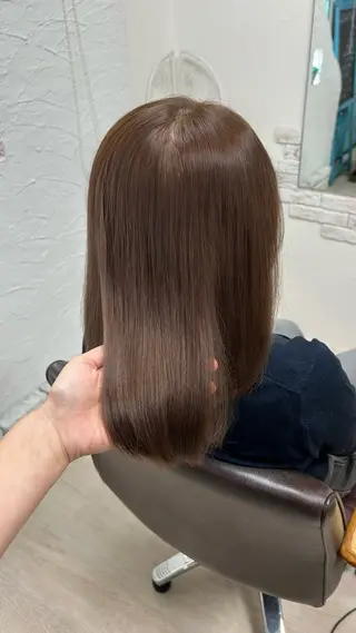 カラー ヘアメイクシエル所属・shian🍀 /透明感カラーのヘアスタイル