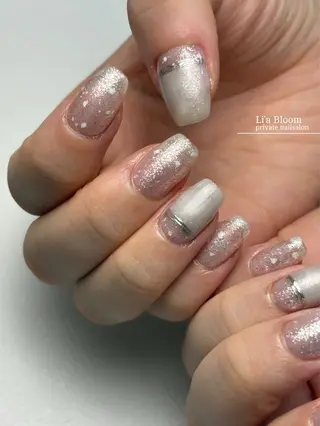 ネイル Li'a Bloom所属・🦋🤍 madoka🤍のネイルデザイン