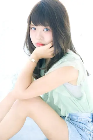 ミディアム セミロング Re:ta Hair 飯田淳平のヘアスタイル