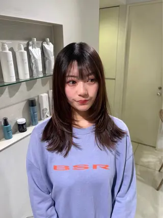 セミロング 【似合わせカット】 ／ おおの かい🫟のヘアスタイル