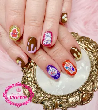 ネイル CROWN プライベートサロンのネイルデザイン
