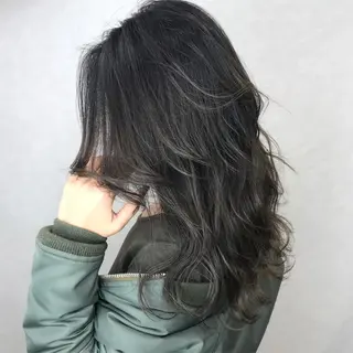 ロング カラー LUSTRE クロサワのヘアスタイル