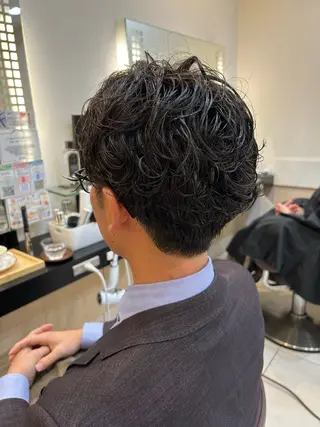 ショート パーマ メンズ リリー /Men's/パーマのヘアスタイル