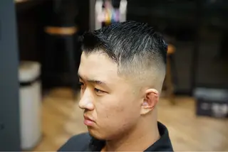 ショート BARBERSHOP NOR 店長YUTOのヘアスタイル