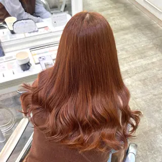 カラー あずみ🪽顔周りレイ ヤー×オリーブ🫒のヘアスタイル