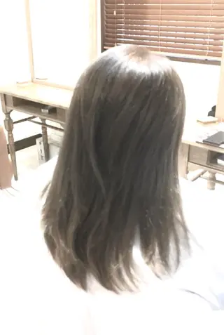 セミロング カラー fossette hair&eyeのマツエク・マツパデザイン