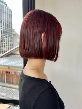 カラー techné所属・塔尾 真那のヘアスタイル