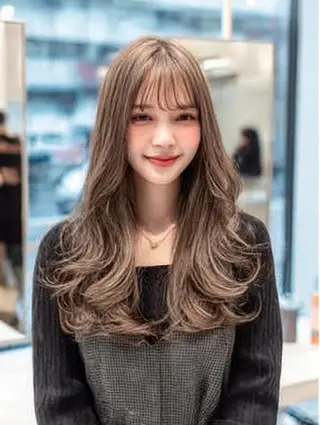 セミロング 生艶髪＆レイヤー🔔 渋谷お薦めNo.1✨のヘアスタイル