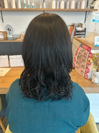 ミディアム Hairsalon&Eyelash STORY富木島店所属・高木 瑶子のヘアスタイル