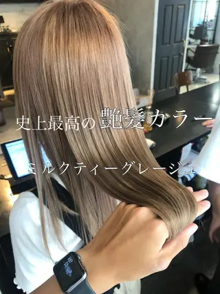 ロング SALOWIN 表参道所属・シンカ 表参道のヘアスタイル