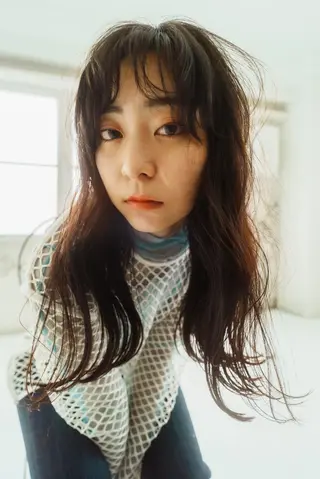 ロング オオネザワ ユカのヘアスタイル