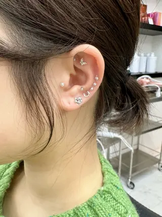 ACNE所属・櫻井 桃子のヘアスタイル