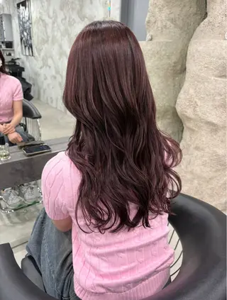 セミロング 岩間 萌々果/eimのヘアスタイル