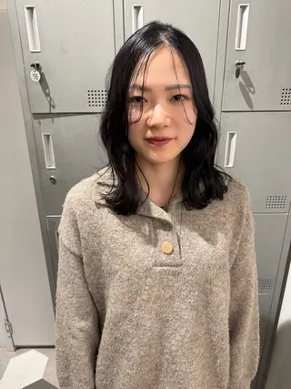 ミディアム 【天満1艶髪】潤艶/ 髪質改善🌹釣本竜哉のヘアスタイル