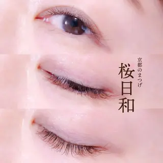 マツエク・マツパ 京都のまつげ桜日和 小島美桜のマツエク・マツパデザイン