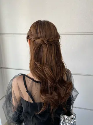 ロング ヘアアレンジ 髪質改善特化🥣🫧 天神美容室のヘアスタイル