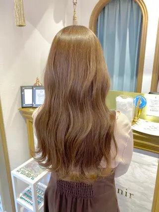 ロング レイヤーカット /透明感カラー西田のヘアスタイル