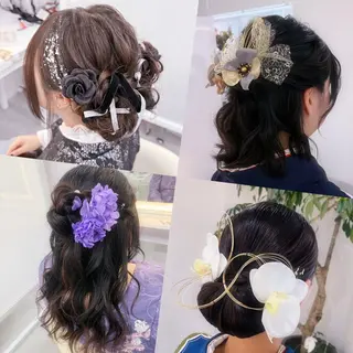 ヘアアレンジ 秋葉原コットン所属・ヘアセット 🤍AIRA🤍のヘアスタイル