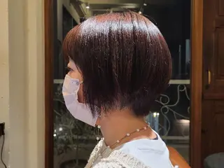 ショート Hazumi Ayanoのヘアスタイル