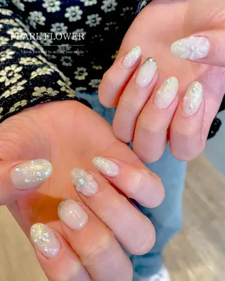 ネイル Seemly 千田町店所属・フラワーパラジェル 🌸シームリーエミのネイルデザイン