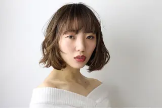 ショート カラー パーマ 髪質改善エイジングケ ア専門美容室チアフルのヘアスタイル