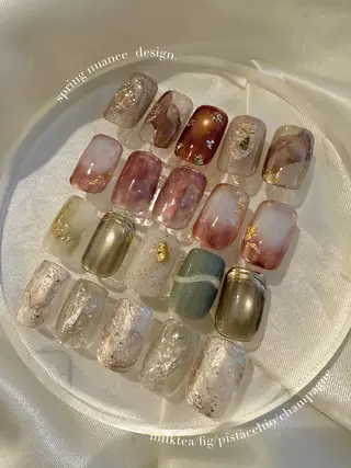 ネイル essence所属・pétit maakoのネイルデザイン