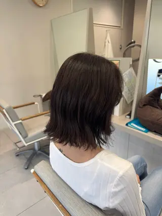 ミディアム カラー crece💫 kurumiのヘアスタイル