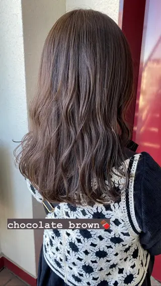 セミロング カラー せこぐち まいのヘアスタイル