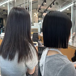 ミディアム ✨髪質改善特化✨副 店長椎葉信乃介のヘアスタイル