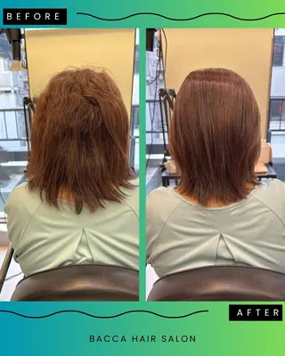 ミディアム 桜木町2分/くびれ /ボブ/ナチュラルのヘアスタイル