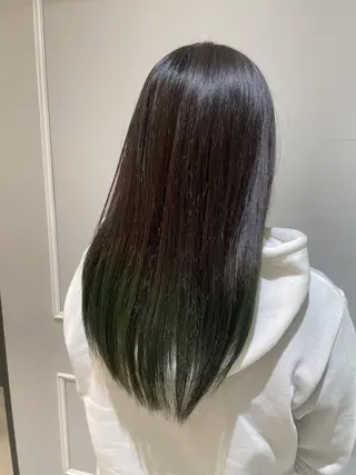 セミロング カラー 🦖鶴岡香純🦖 育休中のヘアスタイル