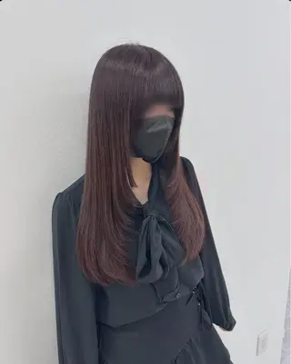 ロング カラー パーマ ヘアアレンジ メンズ キッズ ♥️韓国ヘア レイヤー♥️ゆりのヘアスタイル