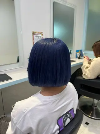 ショート カラー ブリーチカラー 🩵MIZUKIのヘアスタイル