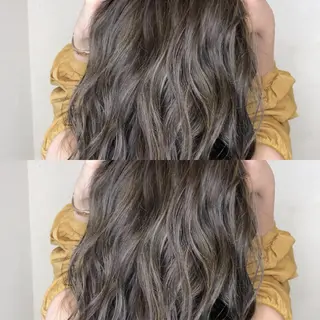 ミディアム カラー JILBLAN京都 ショート/ハイライトのヘアスタイル