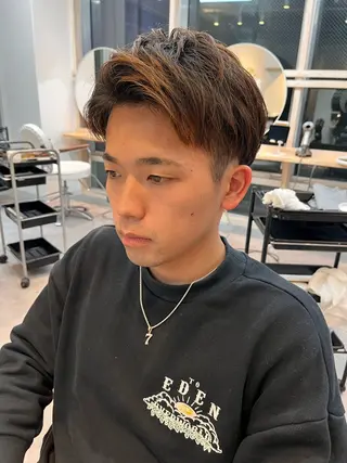 メンズ レイヤーカット/韓国 ヘア/ honokaのヘアスタイル