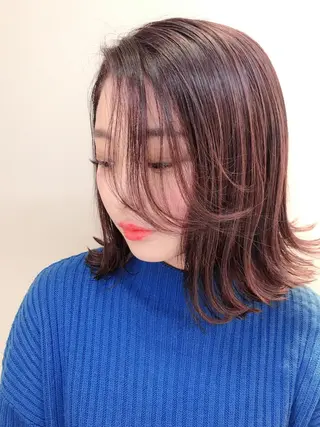 ミディアム 🎨美大卒美容師🎨 まっきーのヘアスタイル