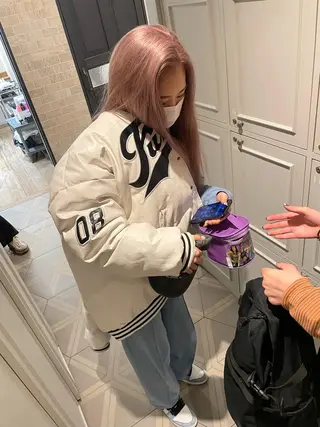 ロング カラー 渡辺 瑠美のヘアスタイル