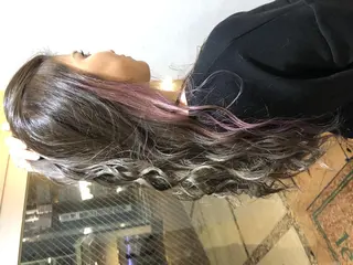 ロング カラー 艶質改善/縮毛矯正 ササキナツミのヘアスタイル