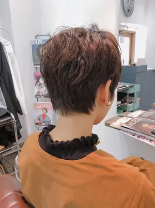 ショート 村田 幸穂のヘアスタイル