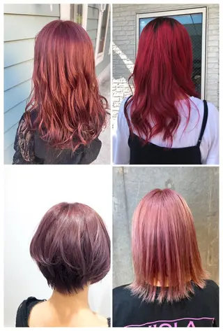 カラー 🪼高評価🪼 💎柴崎の藤咲💎のヘアスタイル