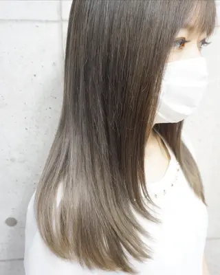 ロング hair teria ryu 大塚のヘアスタイル