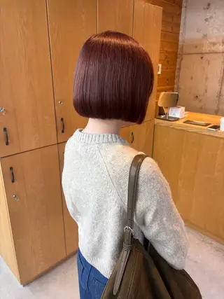 カラー Cafune juntos YOLO所属・大阪美容師/ スパニスト/東本真菜のヘアスタイル