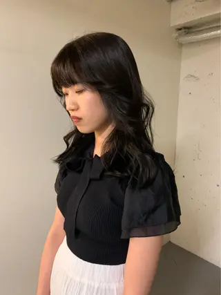 カラー ハッシュカット/ MAYAのヘアスタイル