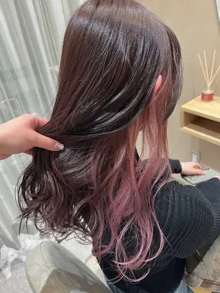 ロング カラー SALOWIN京都河原町suite店所属・うる艶カラー／ 髪質改善／arisaのヘアスタイル