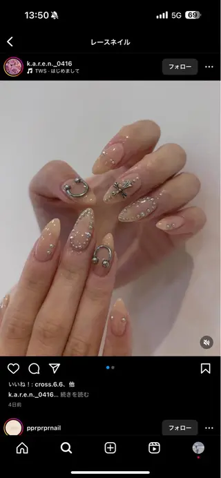 ネイル Mizuko nailsのネイルデザイン