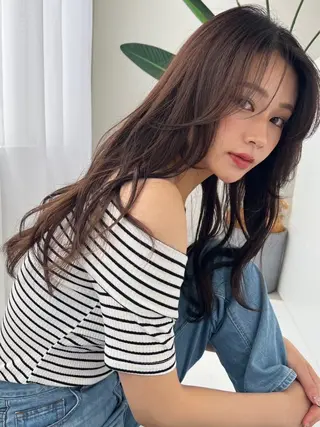 ロング SOYON 岡山店所属・SOYON岡山/ 店長/NAOKIのヘアスタイル