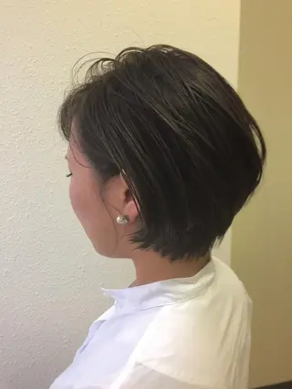 ショート Sola by  little所属・クボキ サヤのヘアスタイル