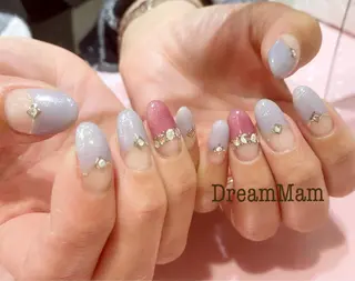 セミロング ネイル Nail Salon Ｄream Mamのネイルデザイン